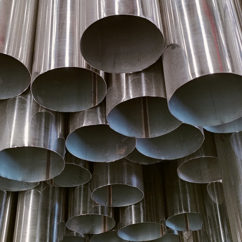 얇은 벽 광택 장식 스테인레스 스틸 316 등급 라운드 튜브
